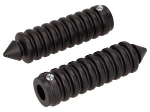 66HEROES footrests grooved pointed black 66HEROES footrests grooved pointed black