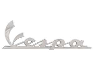 Vespa" emblem 150 x 50 mm chrome Vespa" emblem 150 x 50 mm chrome