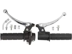 Domino handle set 3-course block pattern Domino handle set 3-course block pattern