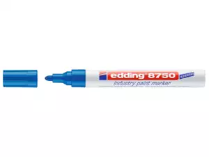 edding 8750 industrial paint marker 2 - 4 mm blue edding 8750 industrial paint marker 2 - 4 mm blue
