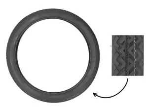 VeeRubber 2.00 x 16" tires VRM087 (V087) Allround VeeRubber 2.00 x 16" tires VRM087 (V087) Allround