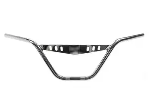 Handlebar fork plate 20 cm curved with chrome plate Handlebar fork plate 20 cm curved with chrome plate