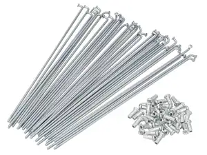 GPO spoke set incl. nipple (2.6 x 215 mm) galvanized steel | Sachs / DKW / Göricke GPO spoke set incl. nipple (2.6 x 215 mm) galvanized steel | Sachs / DKW / Göricke