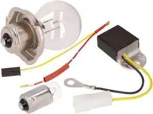 6V bulb set with Leonelli voltage regulator | Piaggio Ciao, SI, Bravo, Boxer 6V bulb set with Leonelli voltage regulator | Piaggio Ciao, SI, Bravo, Boxer