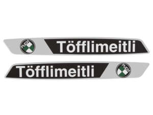 Tank adhesive "Töfflimeitli" Puch Maxi S, N | Supermaxi LG1, LG2 Tank adhesive "Töfflimeitli" Puch Maxi S, N | Supermaxi LG1, LG2