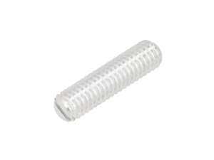 Normio M4x16 Threaded Pin, Slotted, Tapered Tip, Zinc-Plated Normio M4x16 Threaded Pin, Slotted, Tapered Tip, Zinc-Plated