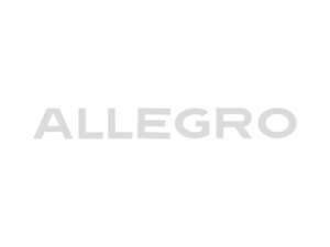 Sticker "ALLEGRO" 170 mm white (original width) Sticker "ALLEGRO" 170 mm white (original width)