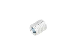 M8x10 hex socket set screw, ring-end, zinc-plated M8x10 hex socket set screw, ring-end, zinc-plated
