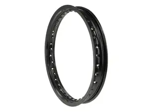 Rim ring 1.60 x 16" (56 mm) black anodized aluminium Rim ring 1.60 x 16" (56 mm) black anodized aluminium