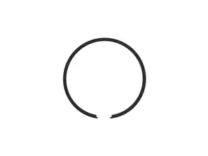 Power1 piston ring 45 x 1.5 mm black Power1 piston ring 45 x 1.5 mm black