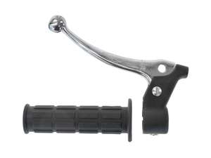 Domino brake lever aluminum block pattern black Domino brake lever aluminum block pattern black