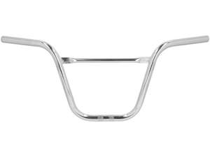 Handlebar fork plate 30 cm curved with chrome strut Handlebar fork plate 30 cm curved with chrome strut
