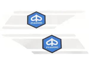 Sticker frame chrome | Piaggio Boxer Sticker frame chrome | Piaggio Boxer
