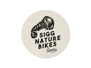 Siggnature sticker "Tolle" Ø 70 mm beige Siggnature sticker "Tolle" Ø 70 mm beige