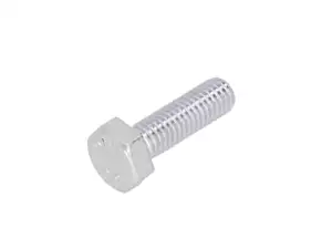 M6x20 hexagon head screw, galvanized M6x20 hexagon head screw, galvanized