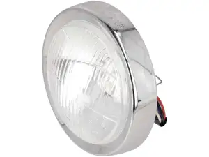 CEV lamp head Typo 105 (large rim) with connectors NOS CEV lamp head Typo 105 (large rim) with connectors NOS