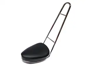 66HEROES Saddle with backrest / sissy bar 66HEROES Saddle with backrest / sissy bar