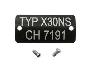 swiing® revival type plate TYPE X30 NS CH7191 | Puch swiing® revival type plate TYPE X30 NS CH7191 | Puch