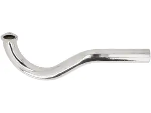 Flame tube 28 mm chrome | Puch Maxi S, N / X30 Sport Flame tube 28 mm chrome | Puch Maxi S, N / X30 Sport