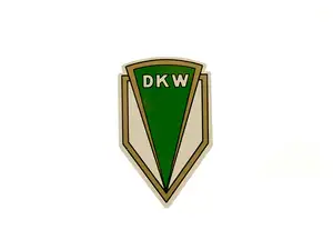 Water decal "DKW" coat of arms Water decal "DKW" coat of arms