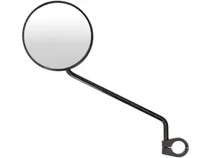 ergotec mirror M-55L round Ø 10.5 cm black ergotec mirror M-55L round Ø 10.5 cm black