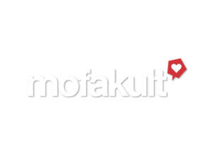 mk-Merch sticker "mofakult" foil plot 120 x 30 mm white mk-Merch sticker "mofakult" foil plot 120 x 30 mm white