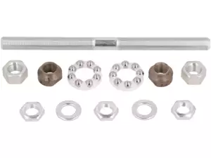 CIF wheel axle set M11x1 x 165 front wheel galvanized | Piaggio Ciao, SI, Bravo CIF wheel axle set M11x1 x 165 front wheel galvanized | Piaggio Ciao, SI, Bravo