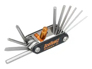 IceToolz wrench set foldable 11 pcs. IceToolz wrench set foldable 11 pcs.