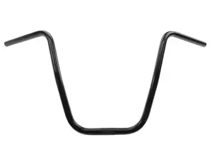 Handlebar fork plate 36 cm curved black Handlebar fork plate 36 cm curved black