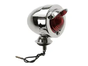 GPO tail light "Arkansas" with spoiler chrome GPO tail light "Arkansas" with spoiler chrome