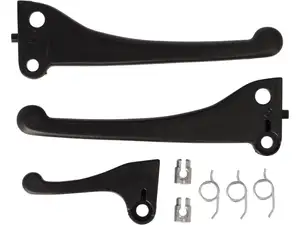 Domino brake lever / decorative lever set plastic | Piaggio Ciao PX, SI, Bravo 2 / Garelli Domino brake lever / decorative lever set plastic | Piaggio Ciao PX, SI, Bravo 2 / Garelli