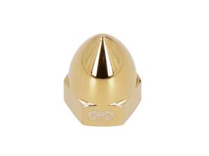 66HEROES Pointed Nut "Bullet" M11x1 Wheel Nut, Stainless Steel, Gold 66HEROES Pointed Nut "Bullet" M11x1 Wheel Nut, Stainless Steel, Gold