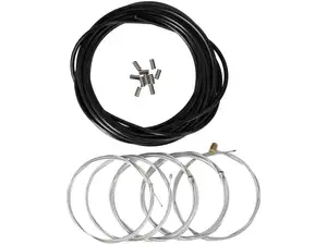Cable set black PTFE | Puch Supermaxi LG1 Cable set black PTFE | Puch Supermaxi LG1