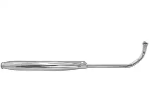 Exhaust 25 mm straight outlet chrome | Tomos A3 Exhaust 25 mm straight outlet chrome | Tomos A3