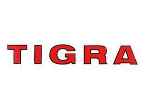 "TIGRA" Sticker, New Version, 84 x 12 mm | Tigra "TIGRA" Sticker, New Version, 84 x 12 mm | Tigra