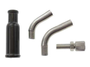 Dell'Orto 57° / 70° carburetor elbow set M6x0.75 Dell'Orto 57° / 70° carburetor elbow set M6x0.75