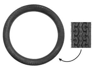 Hutchinson 2.25 x 17" Turbo Allround tires Hutchinson 2.25 x 17" Turbo Allround tires