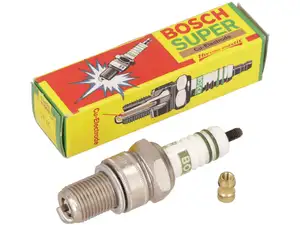 Bosch W3CC spark plug copper electrode long thread NOS Bosch W3CC spark plug copper electrode long thread NOS