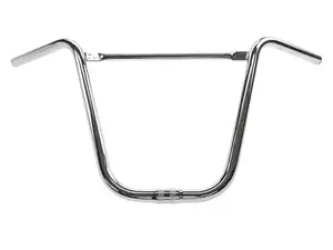 Handlebar stem 35 cm curved with chrome strut Handlebar stem 35 cm curved with chrome strut