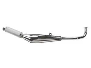 Exhaust Bullet Chrome / Aluminum | Tomos A3 Exhaust Bullet Chrome / Aluminum | Tomos A3