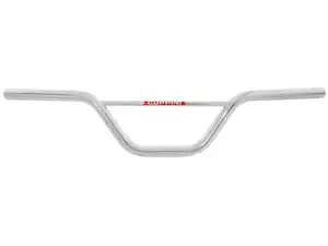 Handlebar fork plate 13 cm curved with chrome strut Handlebar fork plate 13 cm curved with chrome strut