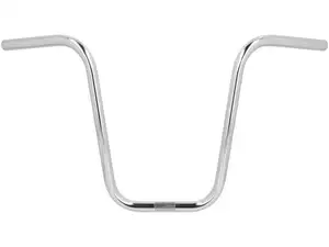 Handlebar fork plate 38 cm curved chrome Handlebar fork plate 38 cm curved chrome