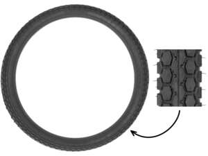 Continental 2.25 x 19" tires KKS Continental 2.25 x 19" tires KKS