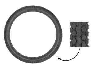 Continental 2.00 x 16" tires KKS Continental 2.00 x 16" tires KKS