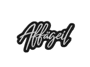 mk-Merch patch "Affägeil" 70 x 35 mm mk-Merch patch "Affägeil" 70 x 35 mm