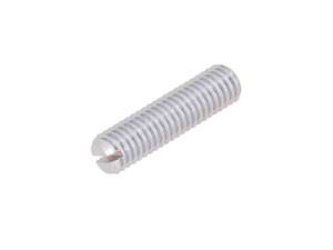 M8x30 threaded pin, slotted, conical head, zinc-plated M8x30 threaded pin, slotted, conical head, zinc-plated
