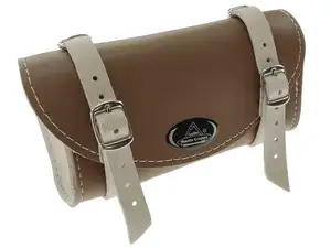Saddle bag "Classic" light brown / cream Saddle bag "Classic" light brown / cream