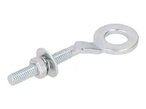 GPO wheel clamp 12 mm cranked solid (per piece) | Puch Maxi, Supermaxi, X30, Velux GPO wheel clamp 12 mm cranked solid (per piece) | Puch Maxi, Supermaxi, X30, Velux