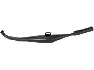 HOMOET Exhaust "P8 Special" 28 mm Black (Angled Outlet) | Puch Maxi, X30 HOMOET Exhaust "P8 Special" 28 mm Black (Angled Outlet) | Puch Maxi, X30